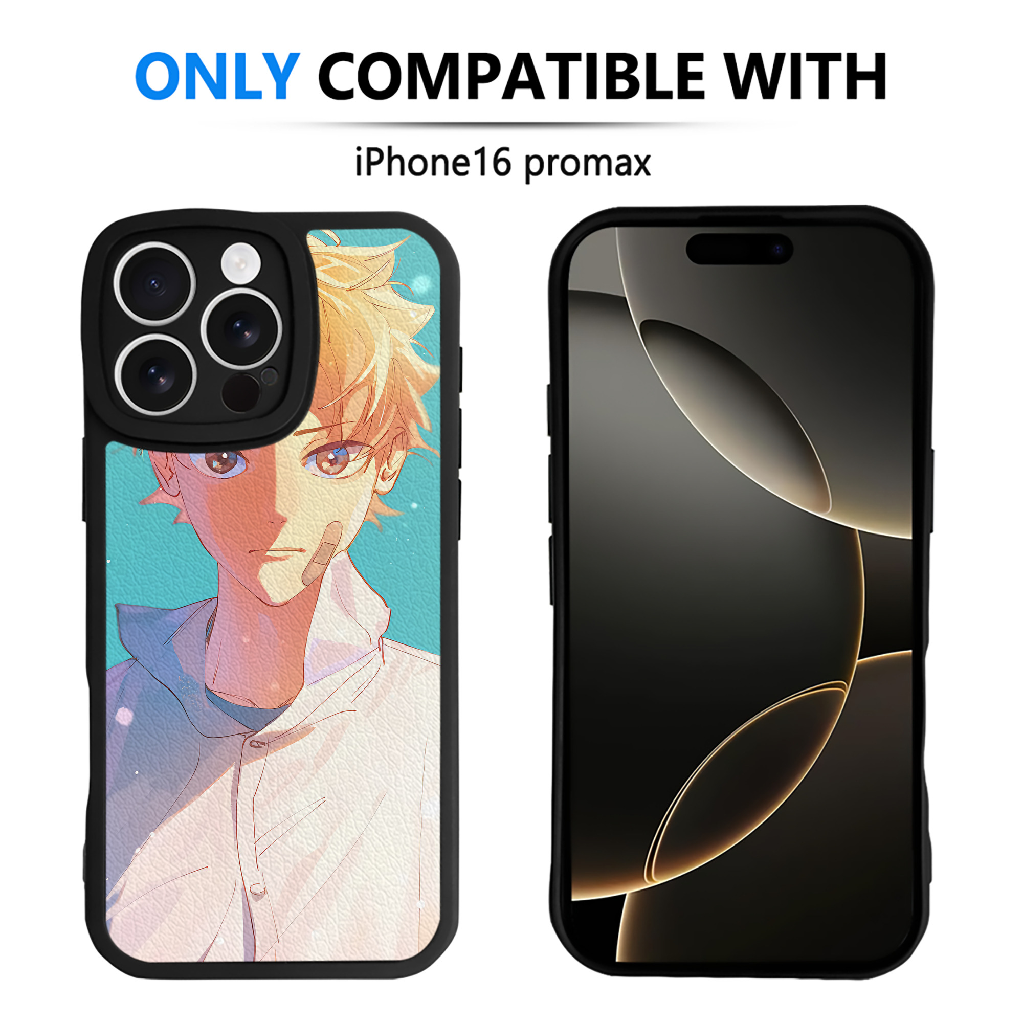 （画像用） ハイキュー!! Haikyu!! 【iPhone 16シリーズ対応】シリコンスマホケース（レザー調） 材質：シリコン